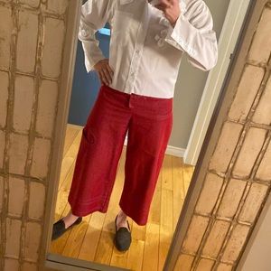 Studio Fresh cropped wide legged pants